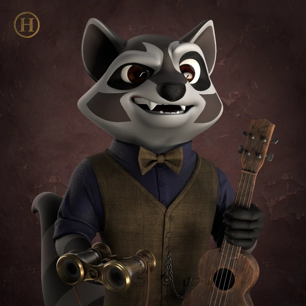 Raccoon #1016
