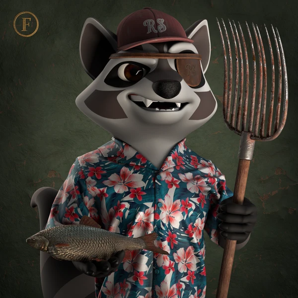 Raccoon #1060