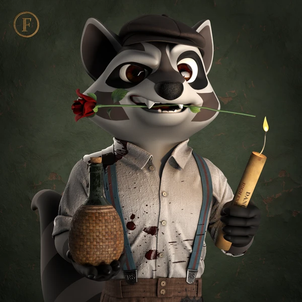 Raccoon #107
