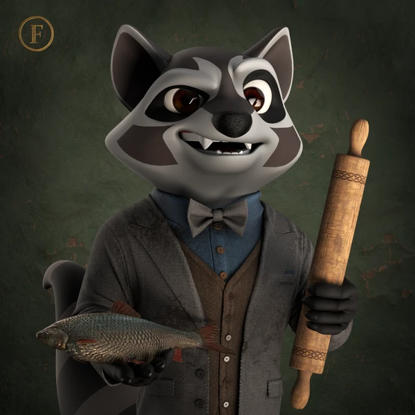 Raccoon #1458
