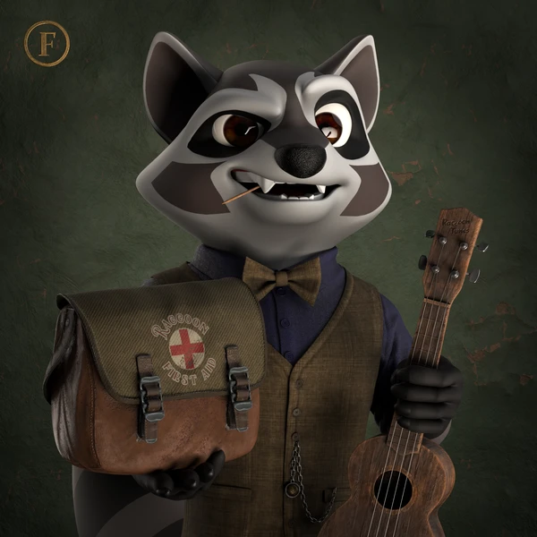 Raccoon #1604