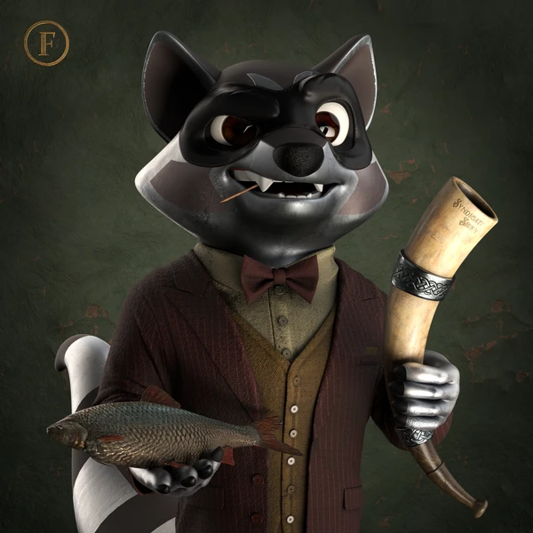 Raccoon #1786