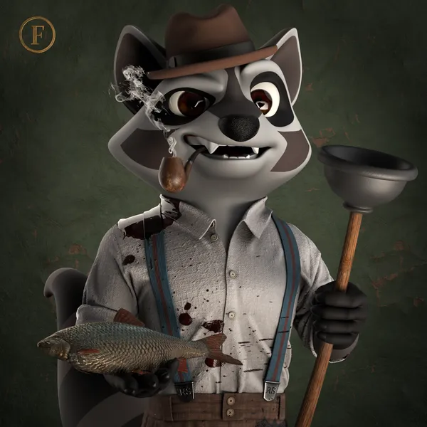 Raccoon #1845