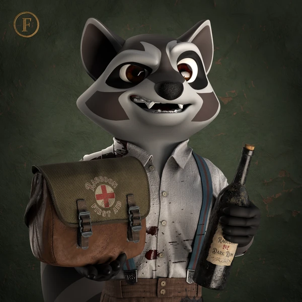 Raccoon #1911