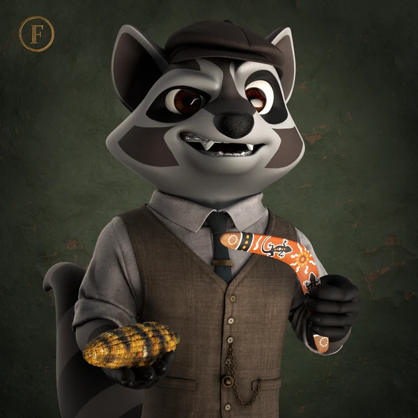 Raccoon #1988