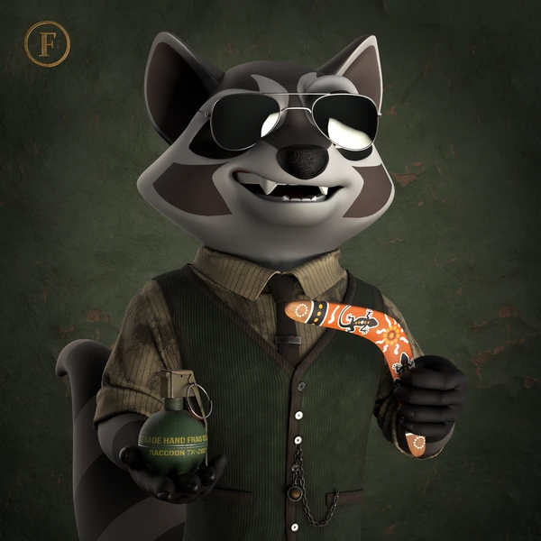 Raccoon #2027