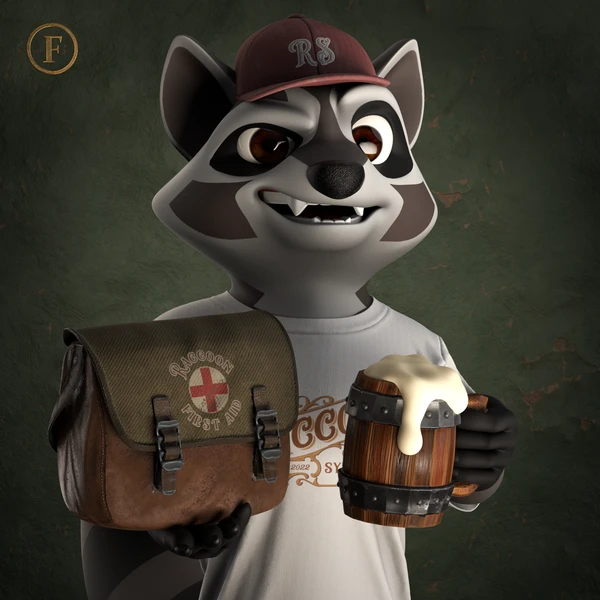 Raccoon #2400