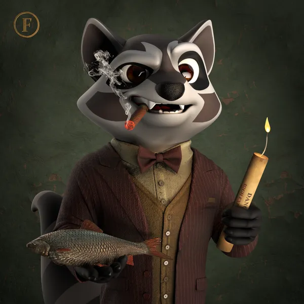 Raccoon #2977