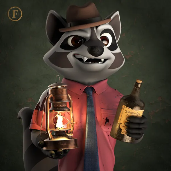 Raccoon #3007