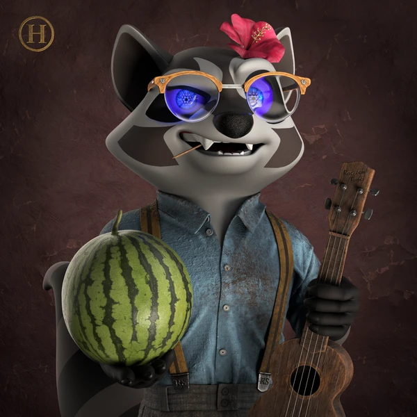 Raccoon #3072
