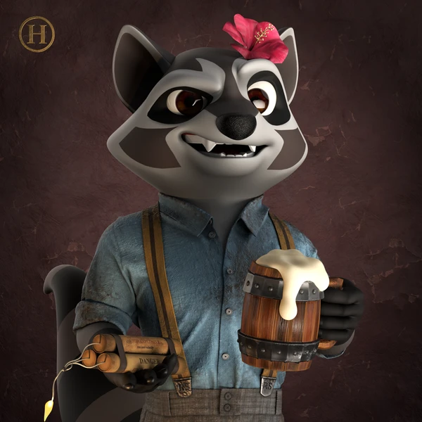 Raccoon #3109