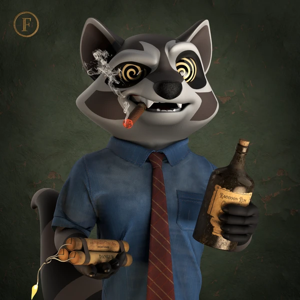 Raccoon #3204