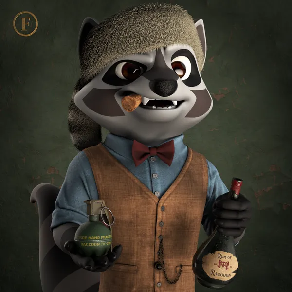 Raccoon #3402