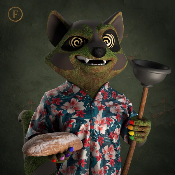 Raccoon #3406