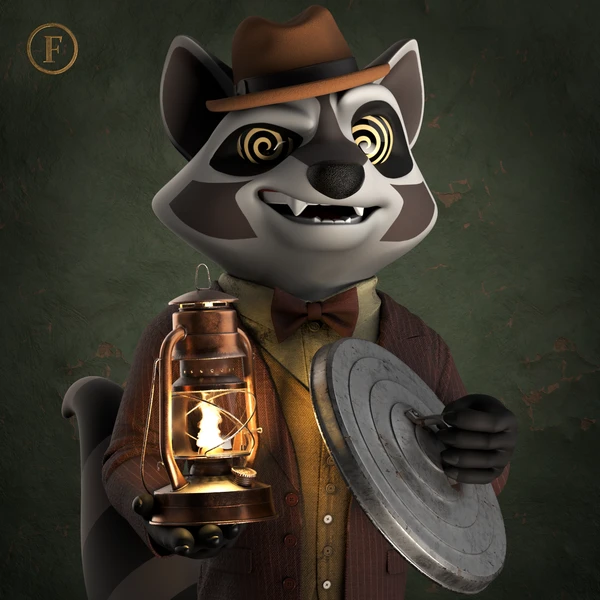 Raccoon #3458