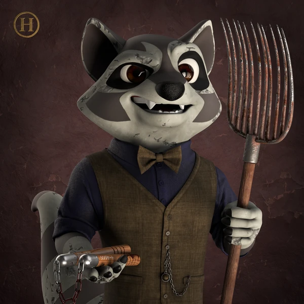 Raccoon #3504