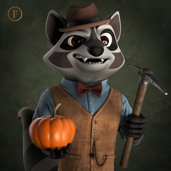 Raccoon #3525