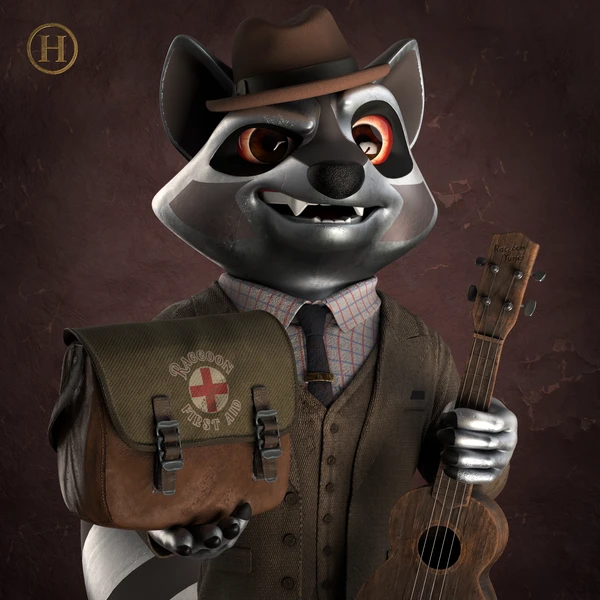 Raccoon #3590