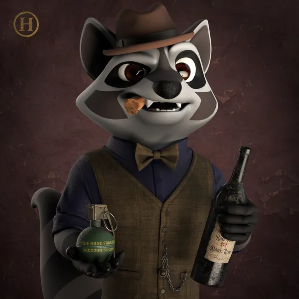 Raccoon #3625