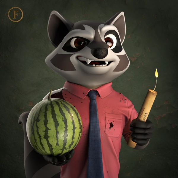 Raccoon #543