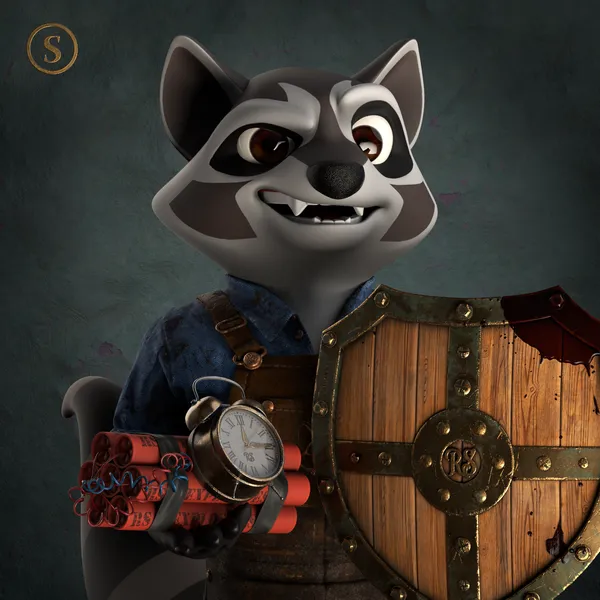 Raccoon #6001