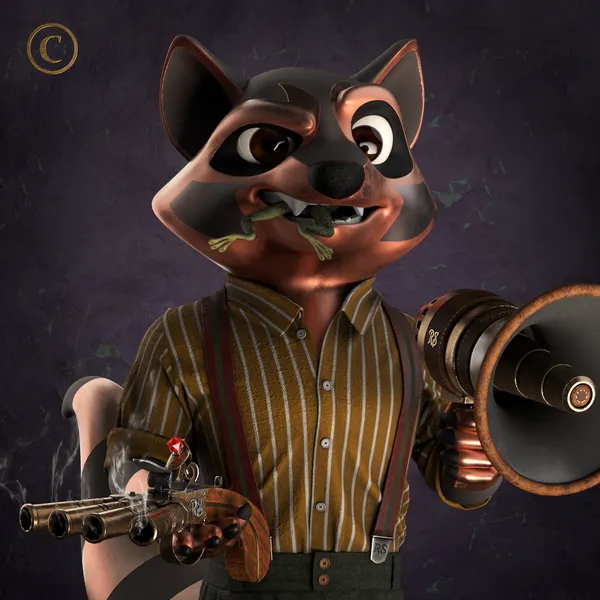 Raccoon #6002