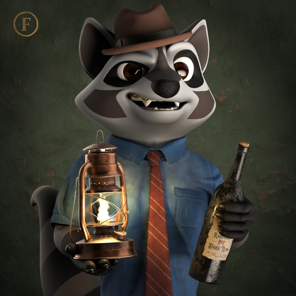 Raccoon #602