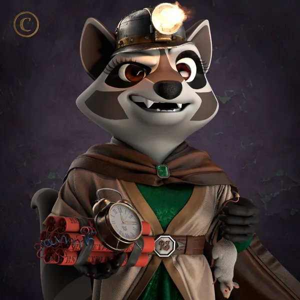 Raccoon #7023