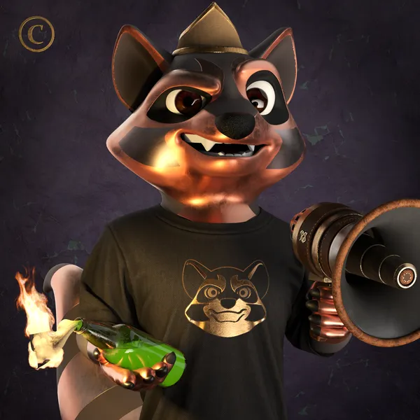 Raccoon #7072