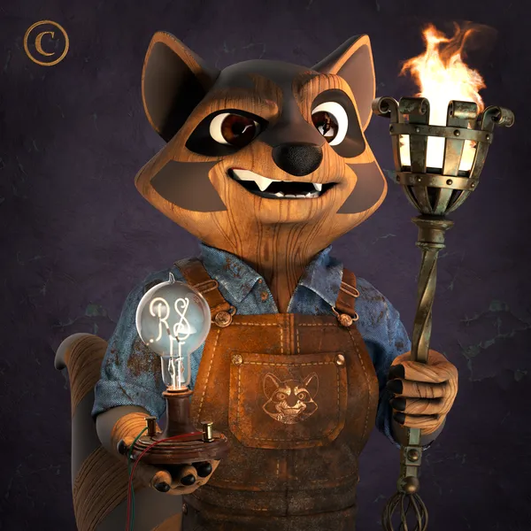 Raccoon #7080