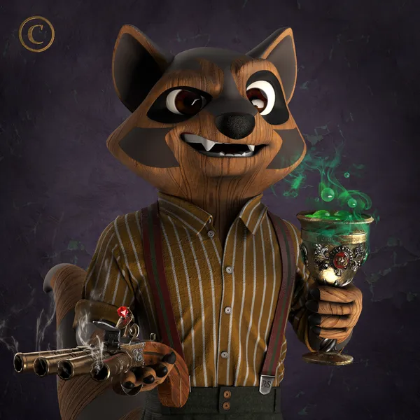 Raccoon #7111