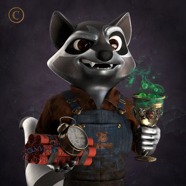 Raccoon #7360