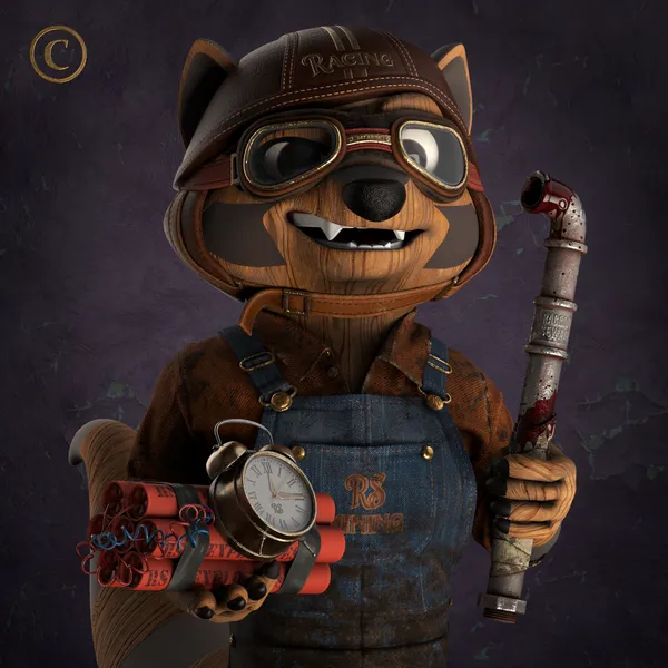 Raccoon #7766