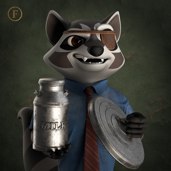 Raccoon #888