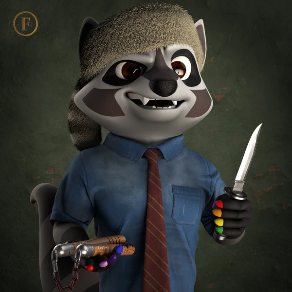 Raccoon #922